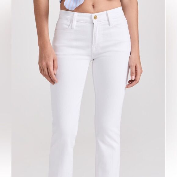 Frame Le High Straight Cropped Jeans NWT  $278 - Picture 9 of 11
